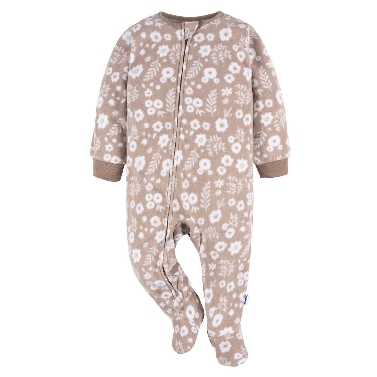 3-Pack Baby & Toddler Girls Pink Deer Fleece Pajamas, view 2