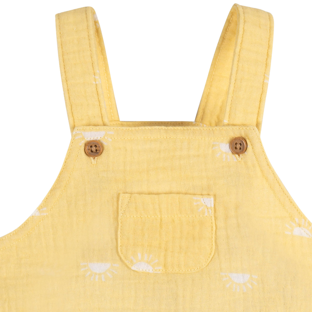 2-Piece Baby Neutral Sunrise Romper and T-Shirt, view 4