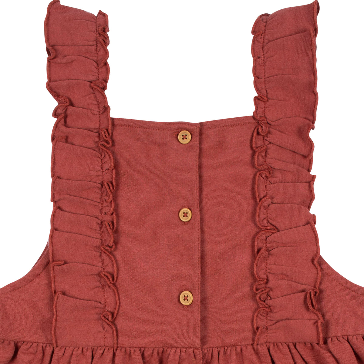 2-Piece Infant & Toddler Girls Orange Leaves Jumper & Top Set, view 6