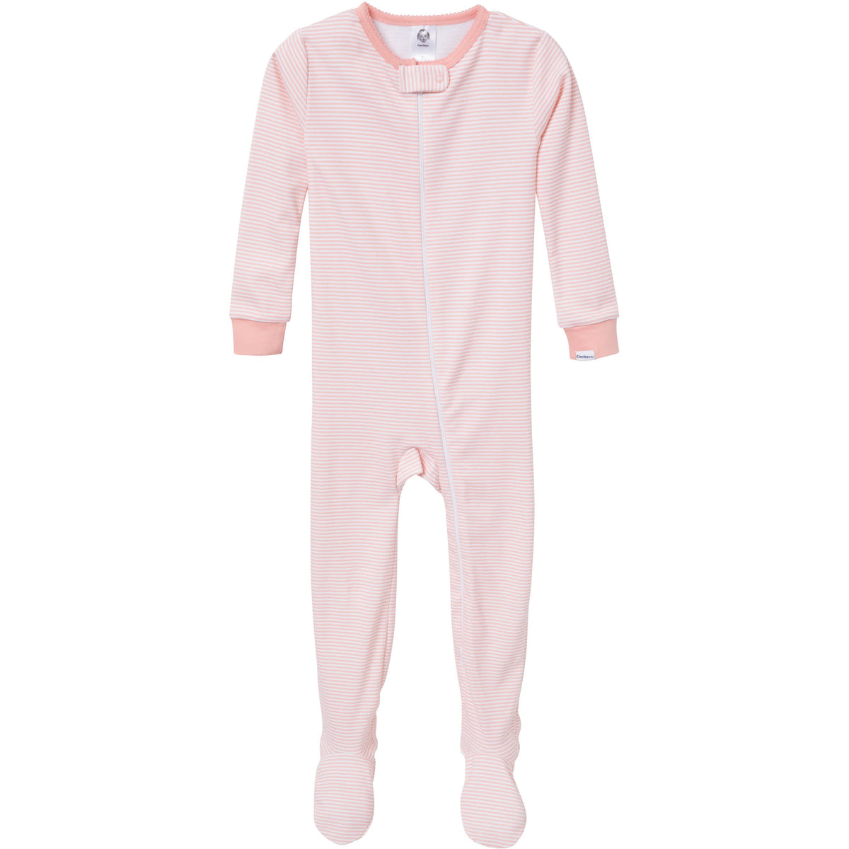 4-Pack Baby & Toddler Girls Ballerinas Snug-Fitting Footed Pajamas, view 4