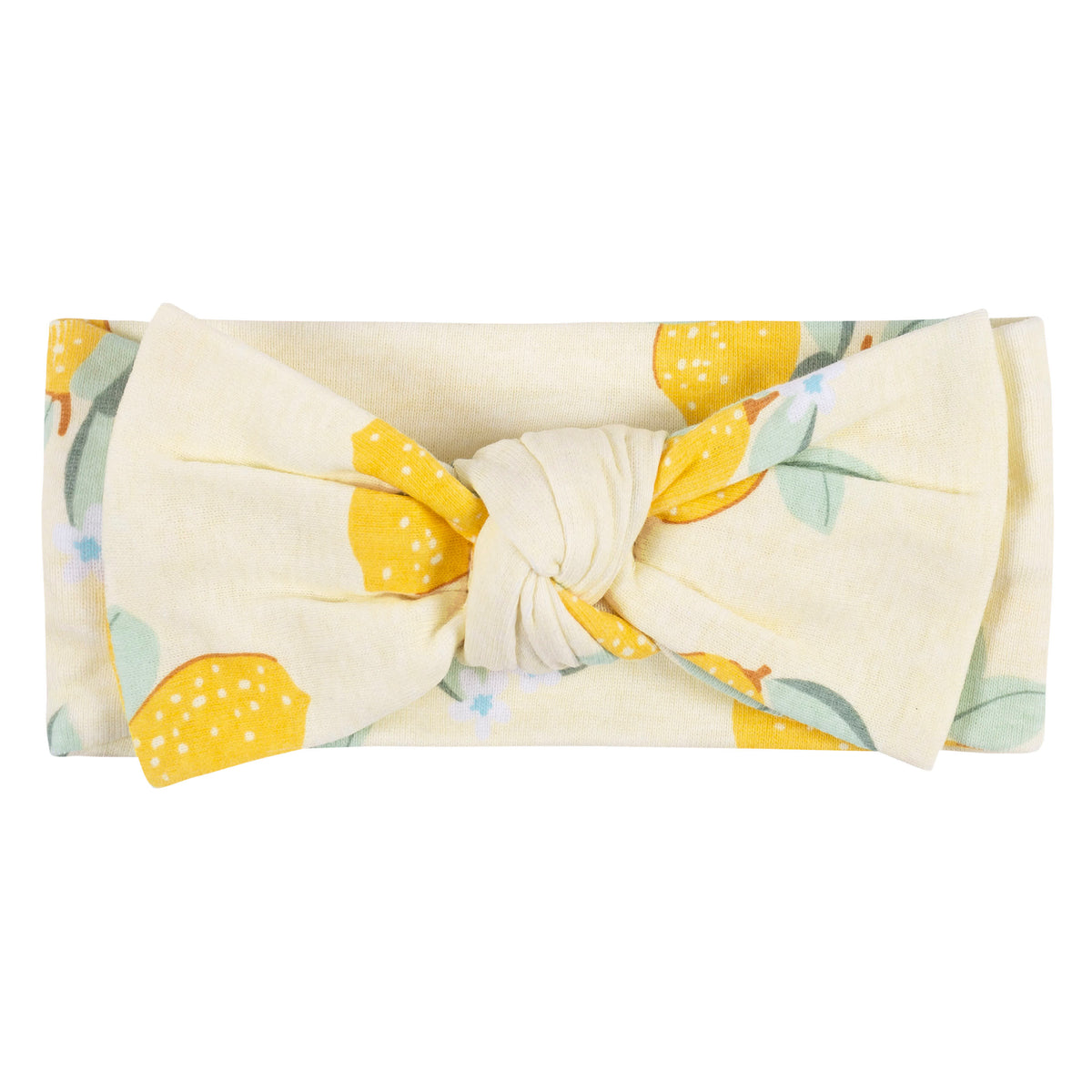 3-Piece Baby & Toddler Girls Little Lemon Dress, Diaper Cover & Headband Set, view 4