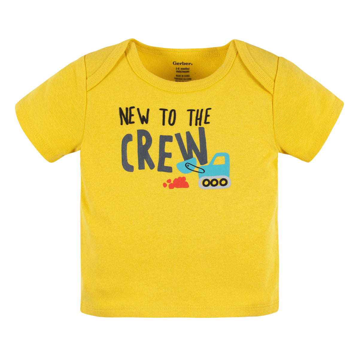4-Piece Baby Boys Ready To Roll Onesies Bodysuit, Tee, Shorts & Pant Set, view 2