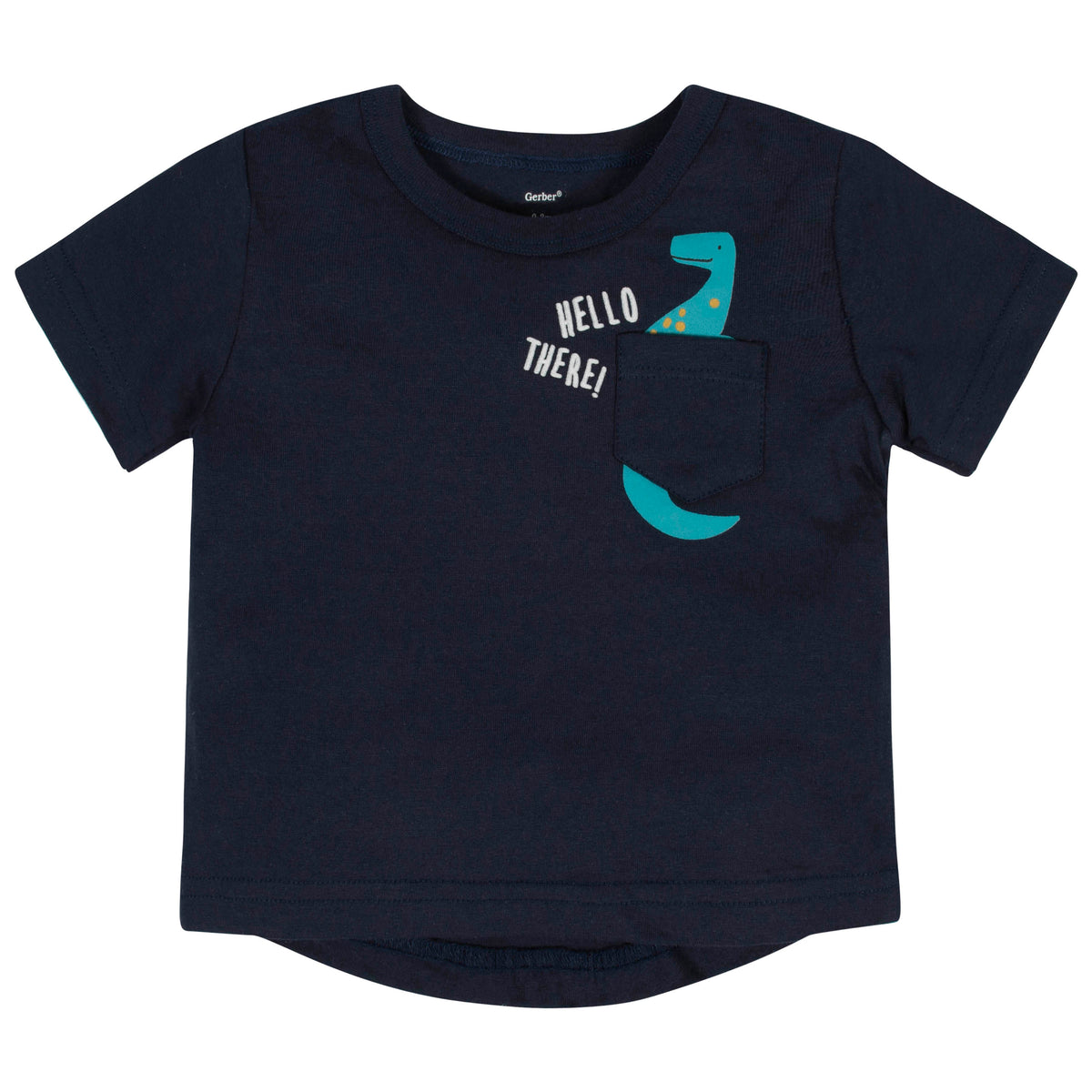 2-Piece Boys Dino Shorts Set, view 2