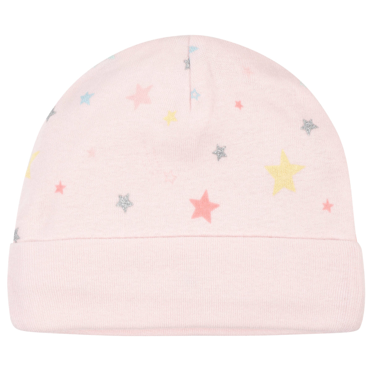 5-Pack Baby Girls Rainbow Caps, view 5