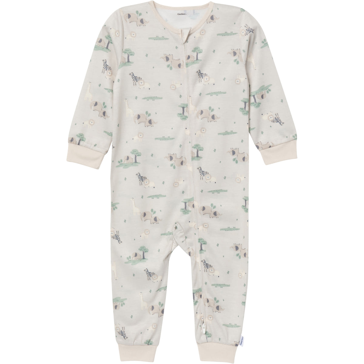 3-Pack Infant & Toddler Boys Jungle Footless Pajamas, view 10