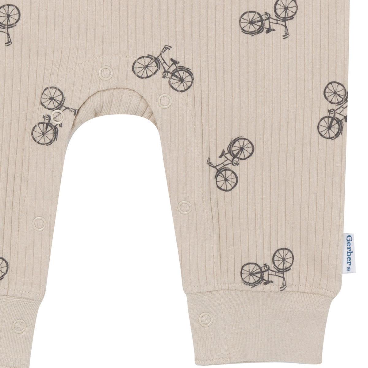 Baby Boys Bicycles Romper, view 4