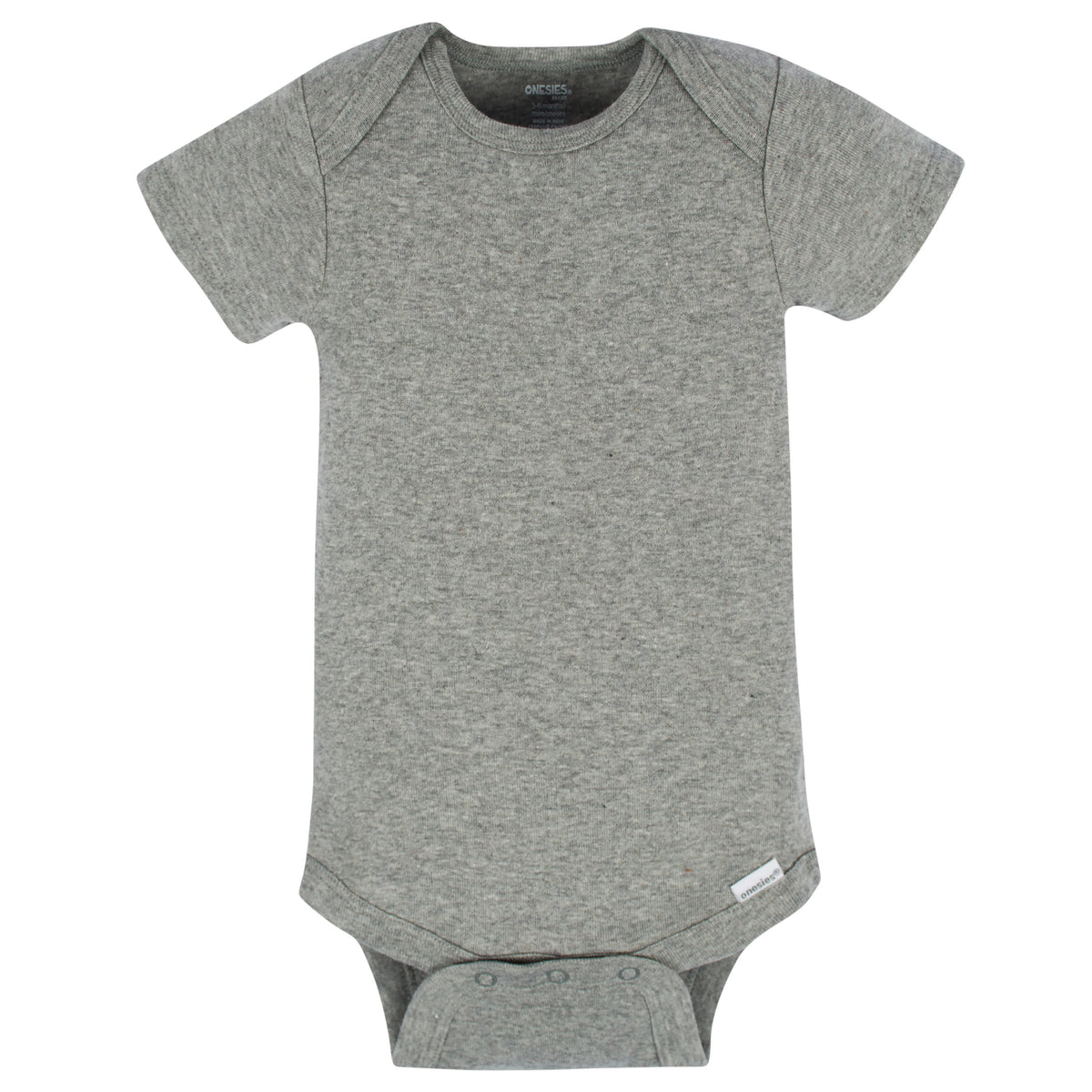 8-Pack Baby Neutral Neutrals Short Sleeve Onesies Bodysuits, view 2