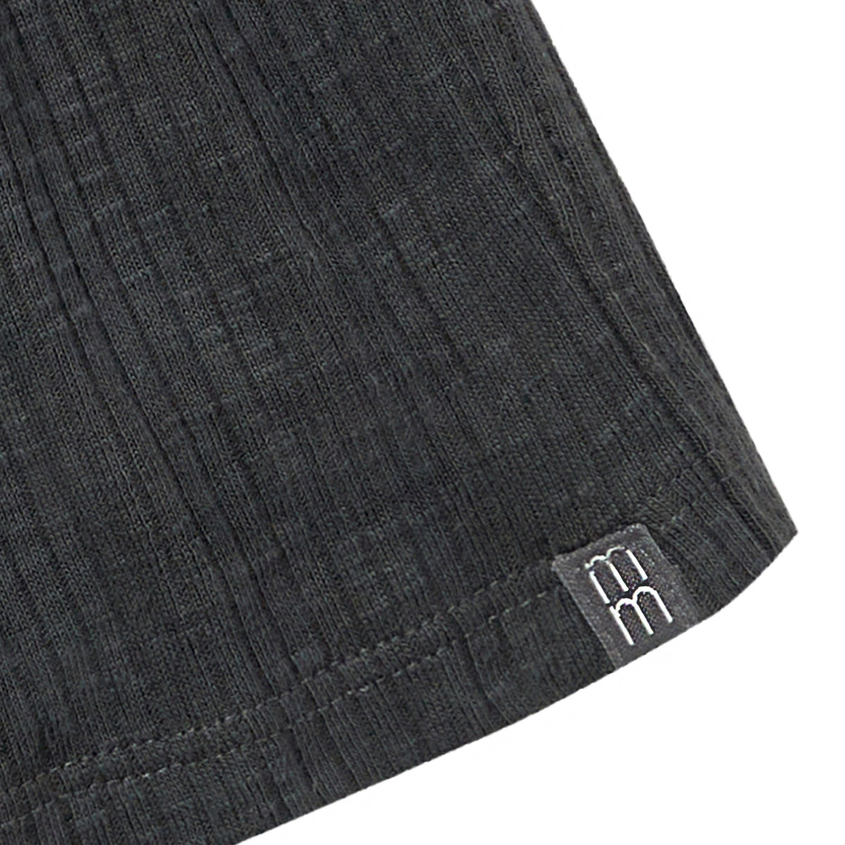 Infant & Toddler Girls Dark Grey Wide Leg Shorts, view 4