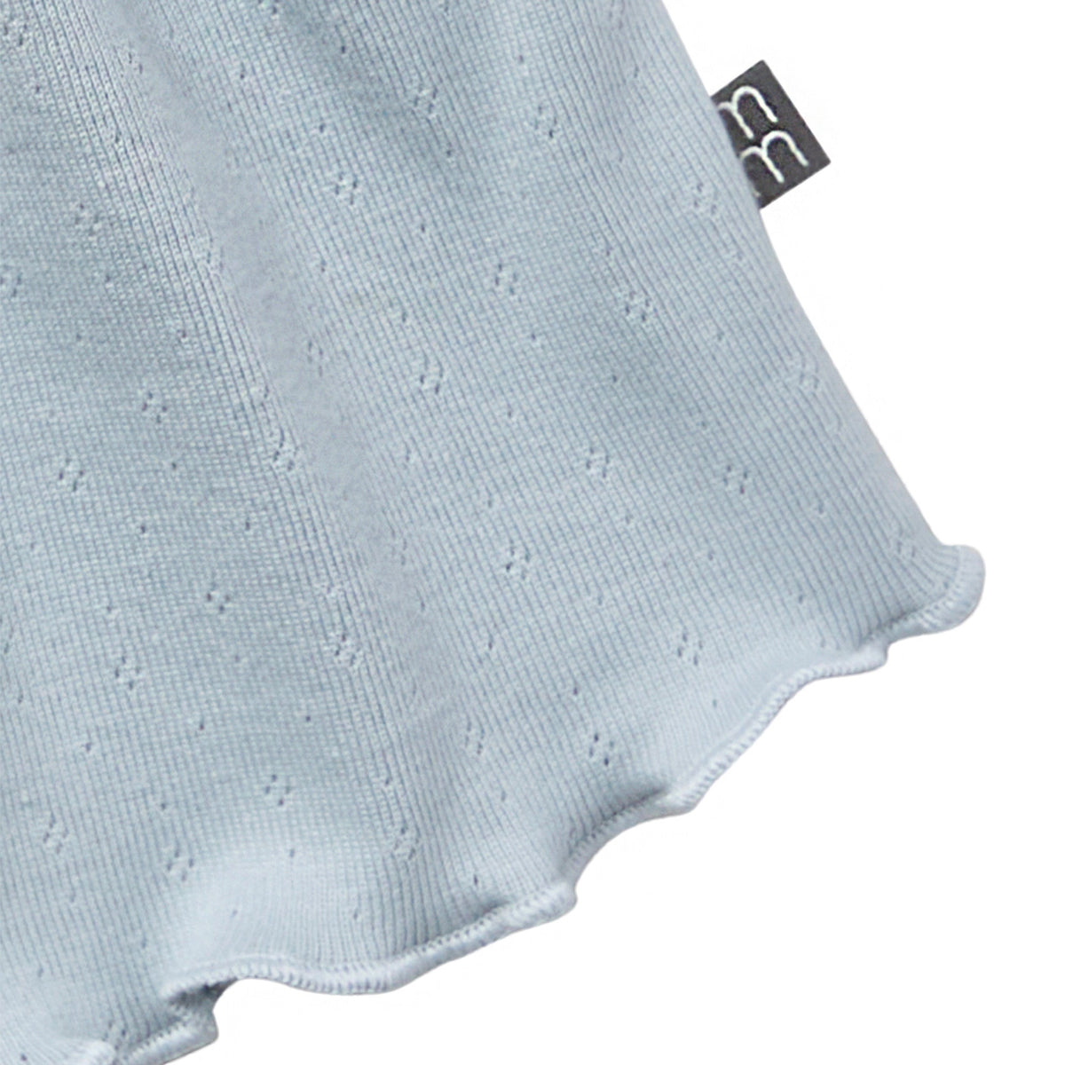 Infant & Toddler Girls Light Blue Smocked Wide Leg Shorts, view 8