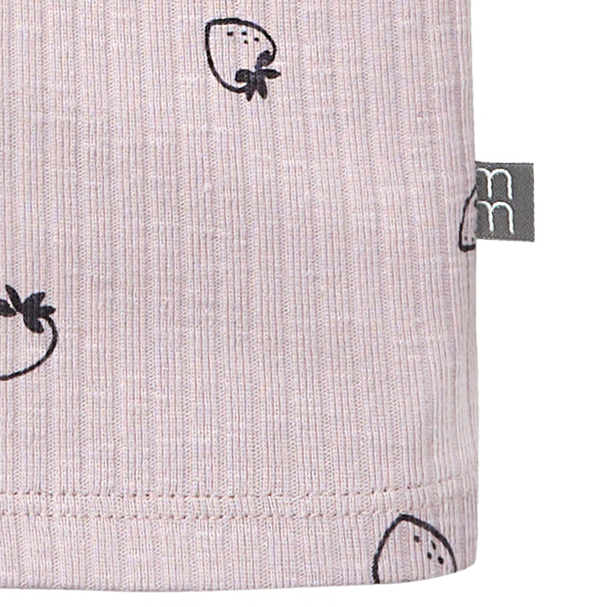 Infant & Toddler Girls Light Lilac Strawberry Ruffle Sleeveless Top, view 4