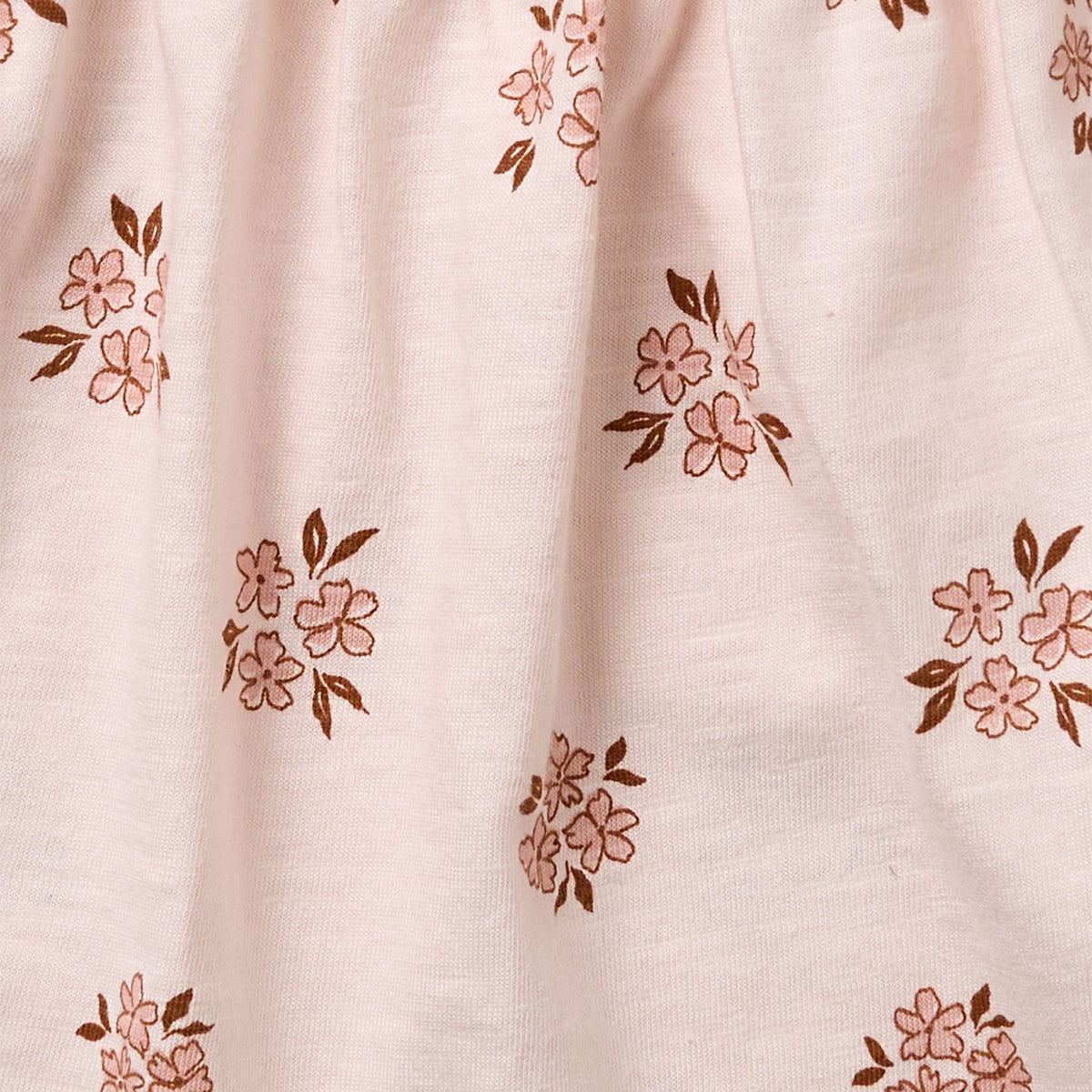 Infant & Toddler Girls Light Rose Floral Smocked Sleeveless Top, view 6