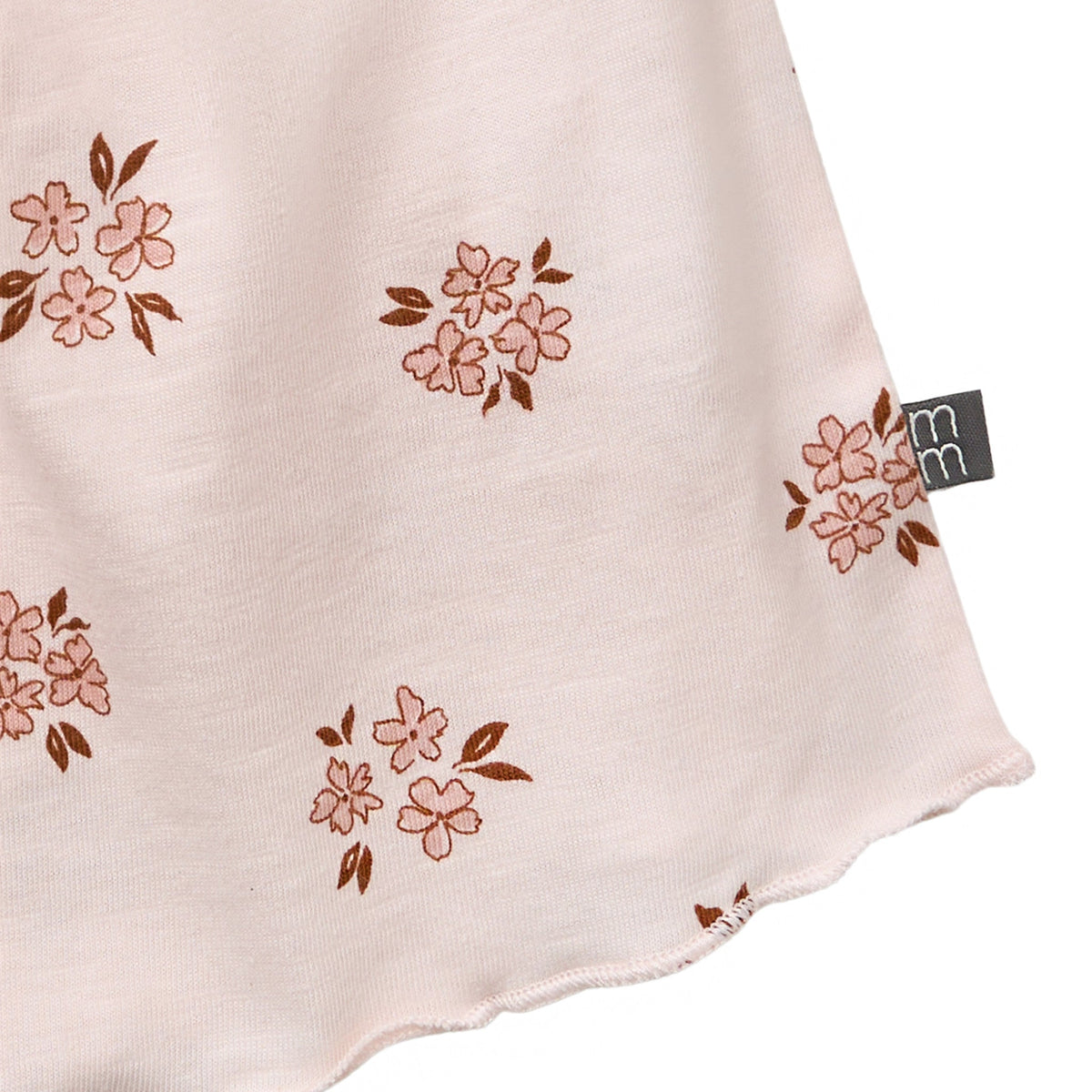Infant & Toddler Girls Light Rose Floral Smocked Sleeveless Top, view 7