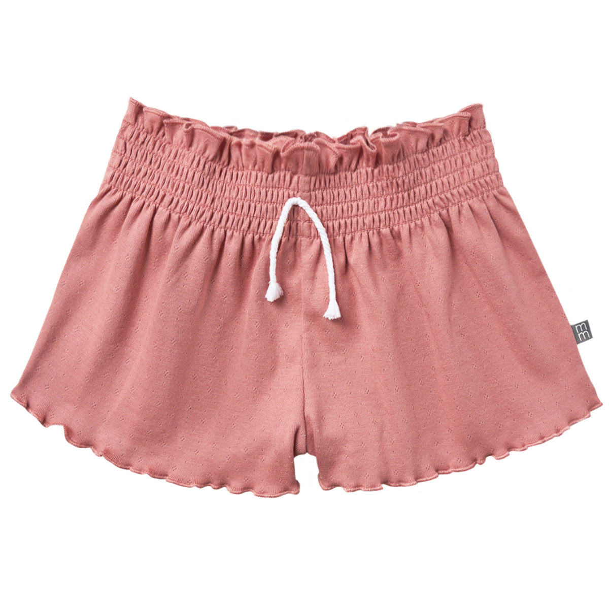 Infant & Toddler Girls Medium Rose Smocked Wide Leg Shorts