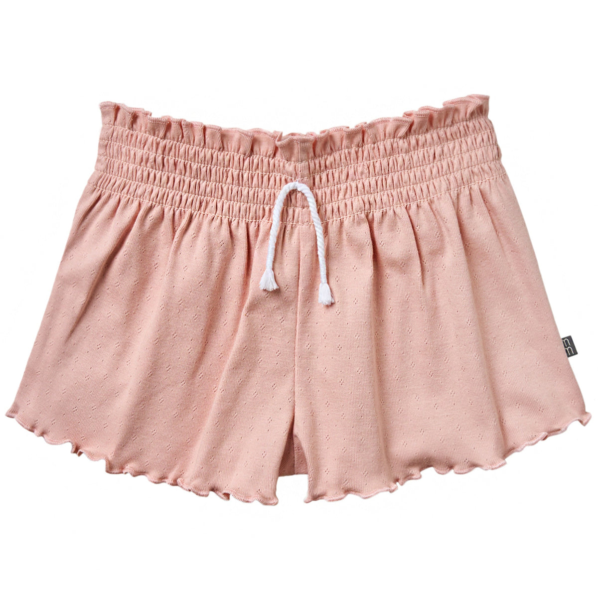 Infant & Toddler Girls Rose Smocked Wide Leg Shorts
