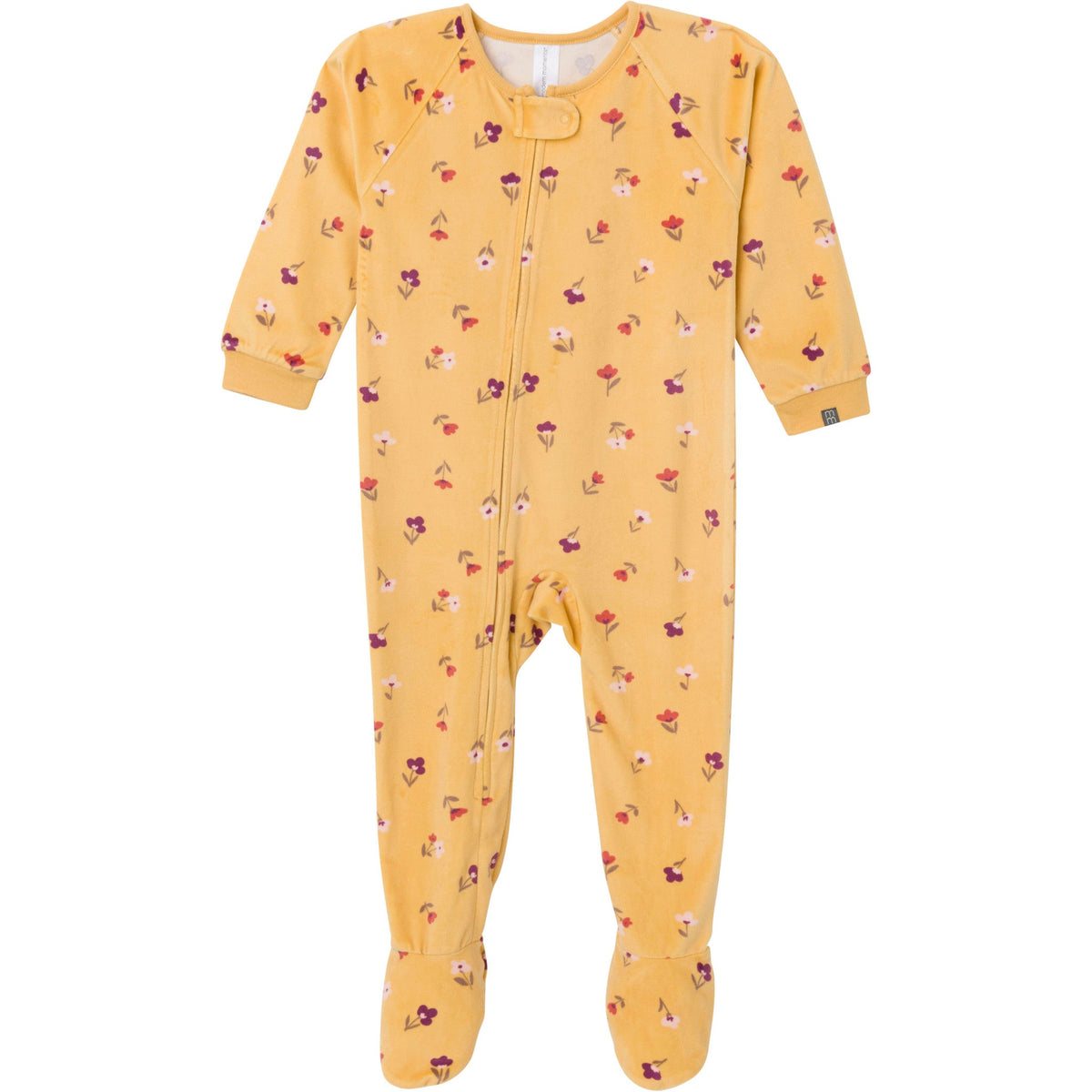 Infant & Toddler Girls Yellow Floral Blanket Sleeper-Gerber Childrenswear Wholesale