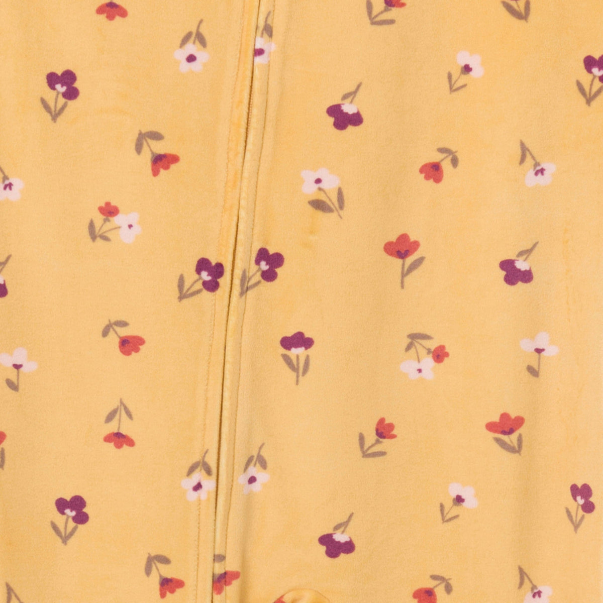 Infant & Toddler Girls Yellow Floral Blanket Sleeper-Gerber Childrenswear Wholesale