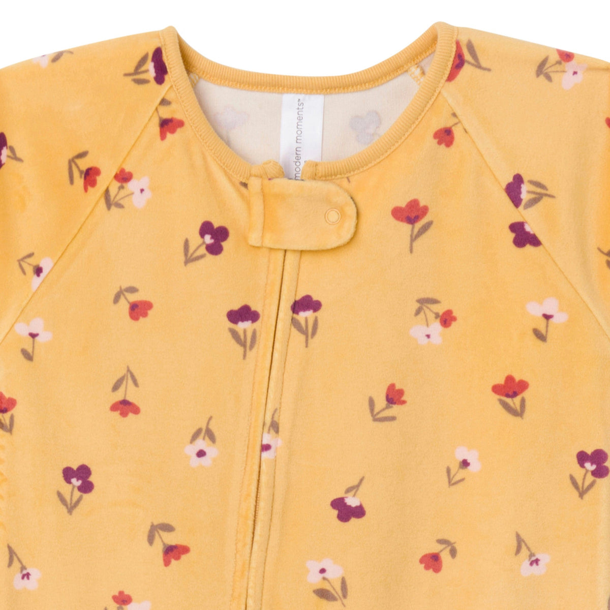 Infant & Toddler Girls Yellow Floral Blanket Sleeper-Gerber Childrenswear Wholesale
