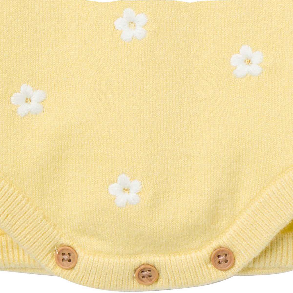 Baby Girls Yellow Jersey Sunsuit-Gerber Childrenswear Wholesale