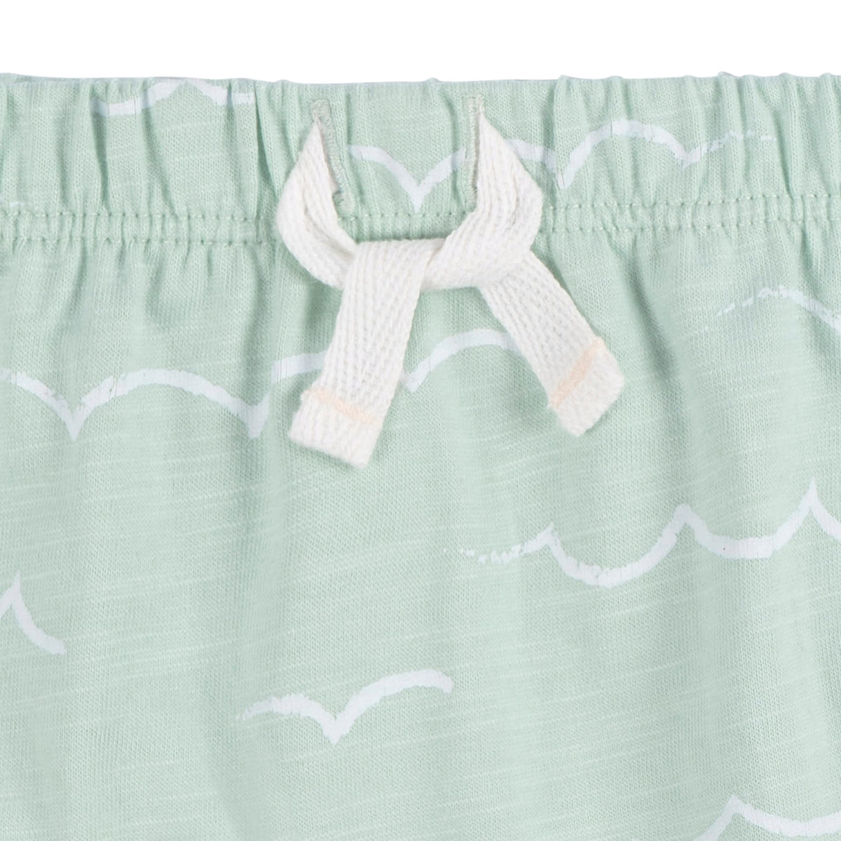 2-Piece Toddler Boys Waves Shirt & Shorts Set, view 5