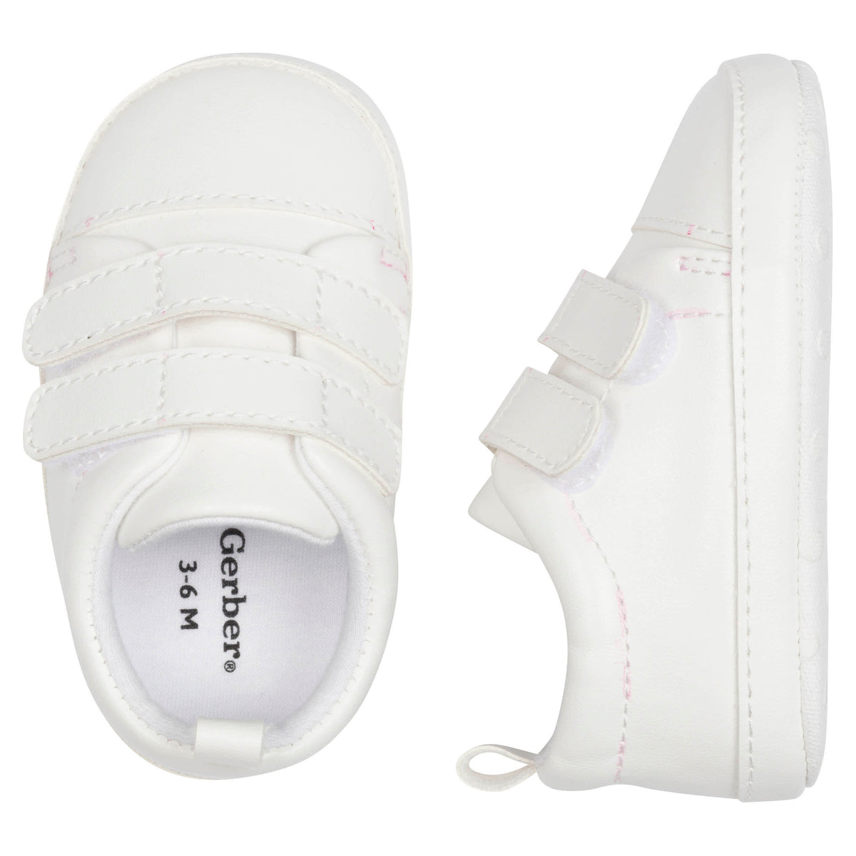 Baby Neutral White Shoes, view 2