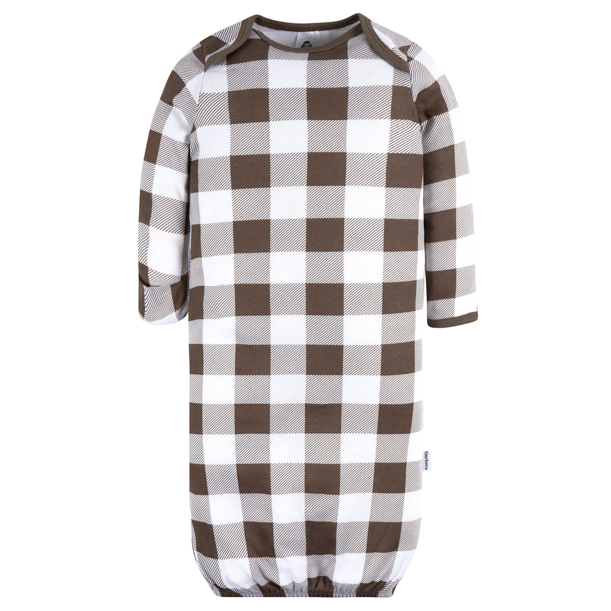 4-Pack Baby Boys Navy Dogs Gowns, view 2