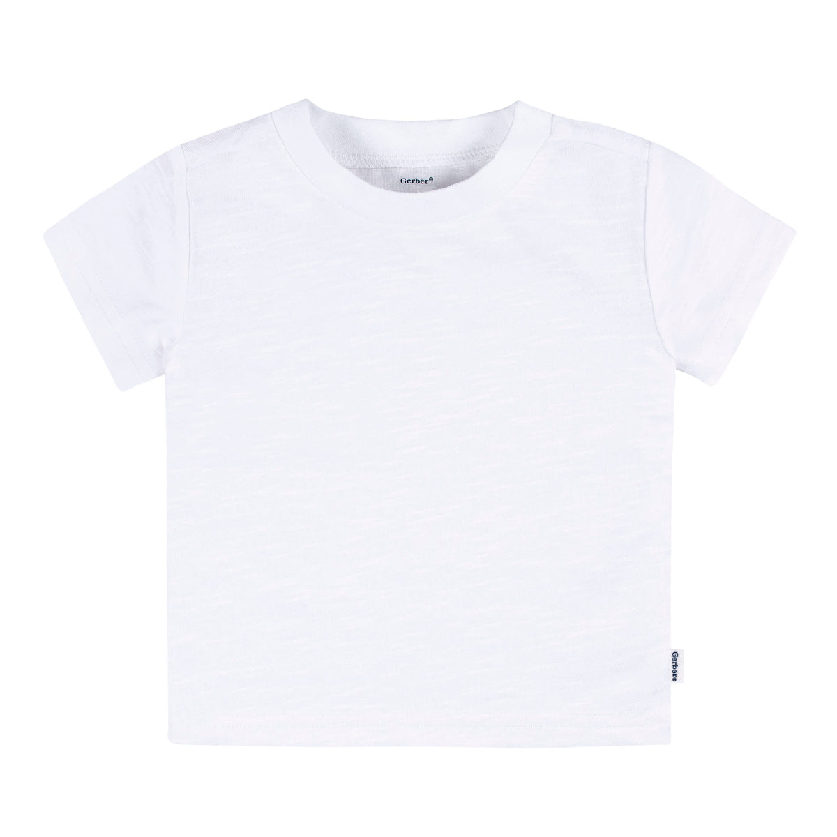 5-Pack Baby Neutral Greys Short Sleeve Tees, view 2