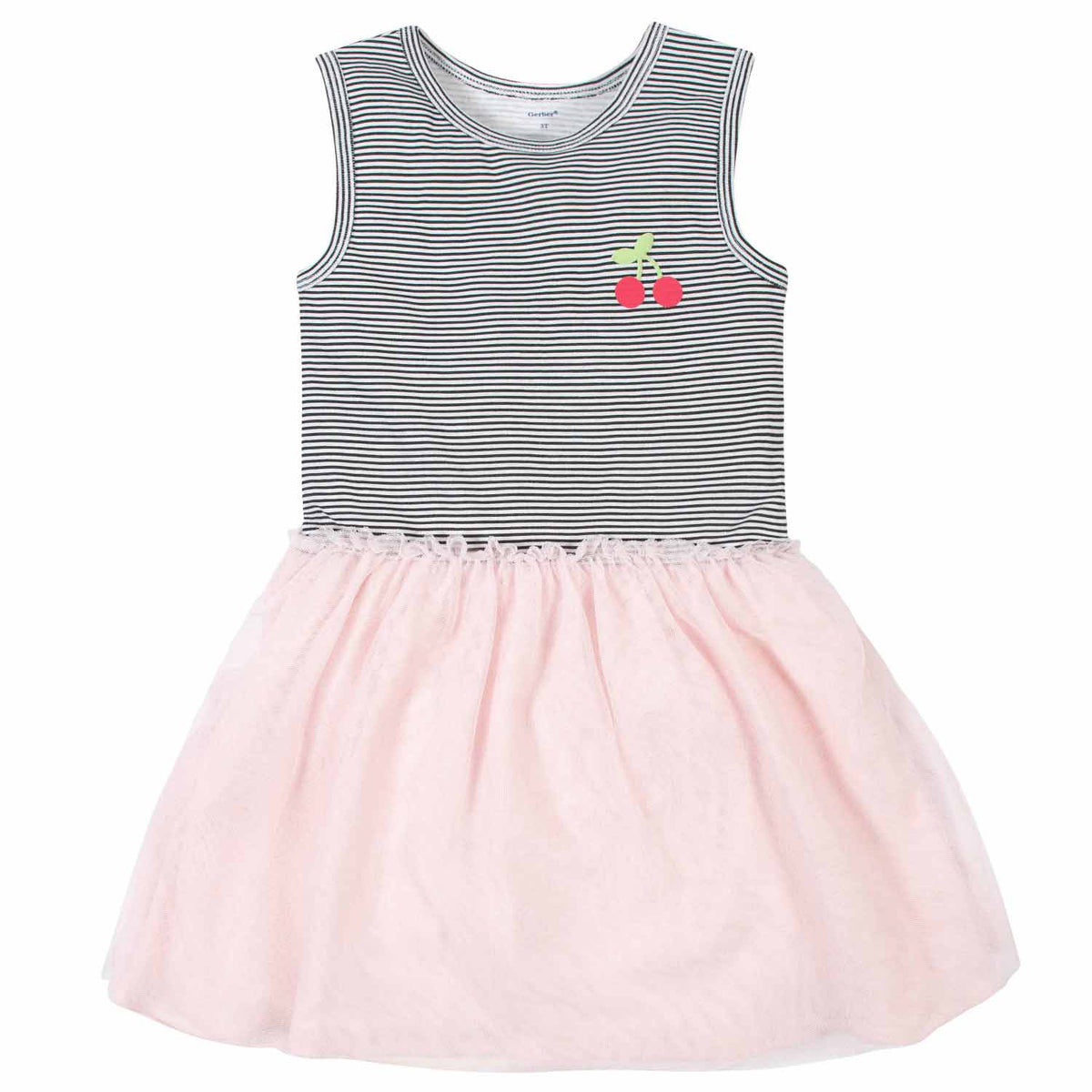 2-Piece Toddler Girls Cherries Dress Set, view 2