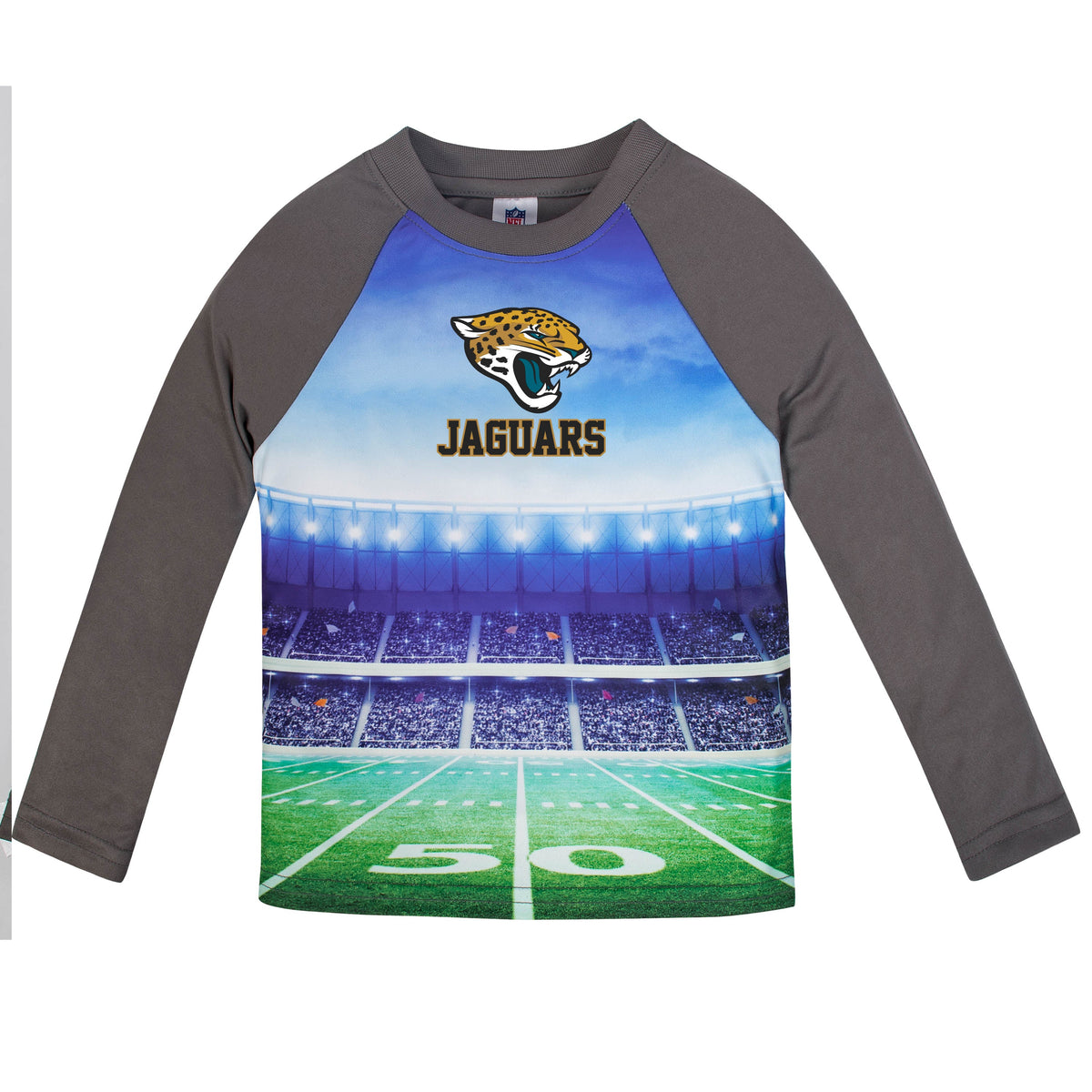 Jacksonville Jaguars Toddler Boys Long Sleeve Tee Shirt