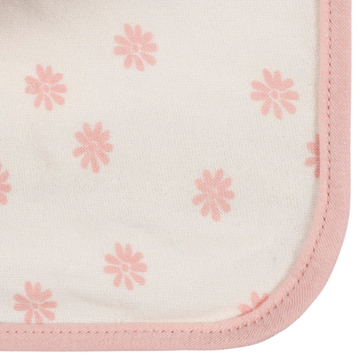 Baby Girls Kitty Floral Washcloth Lovey, view 3