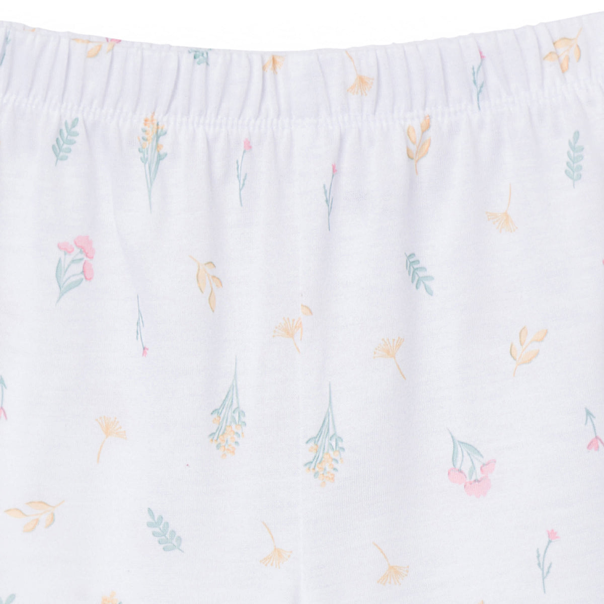 3-Piece Toddler Girls Wildflowers T-Shirt, Shorts & Pants Pajama Set, view 6