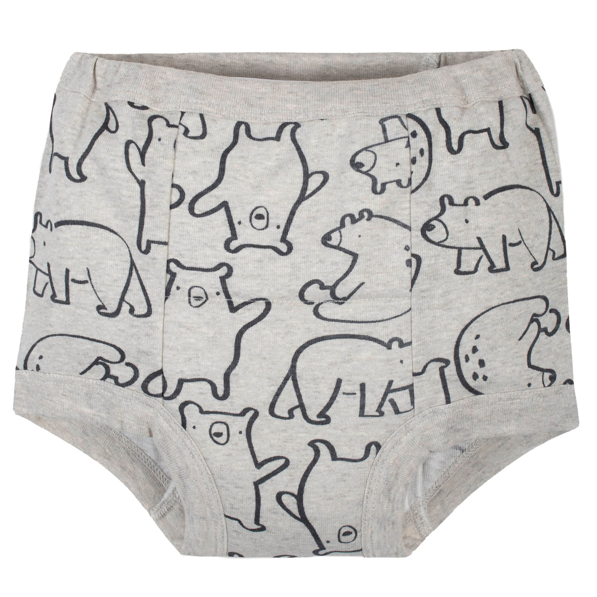 3-Pack Toddler Boys Bear Training Pants, view 2