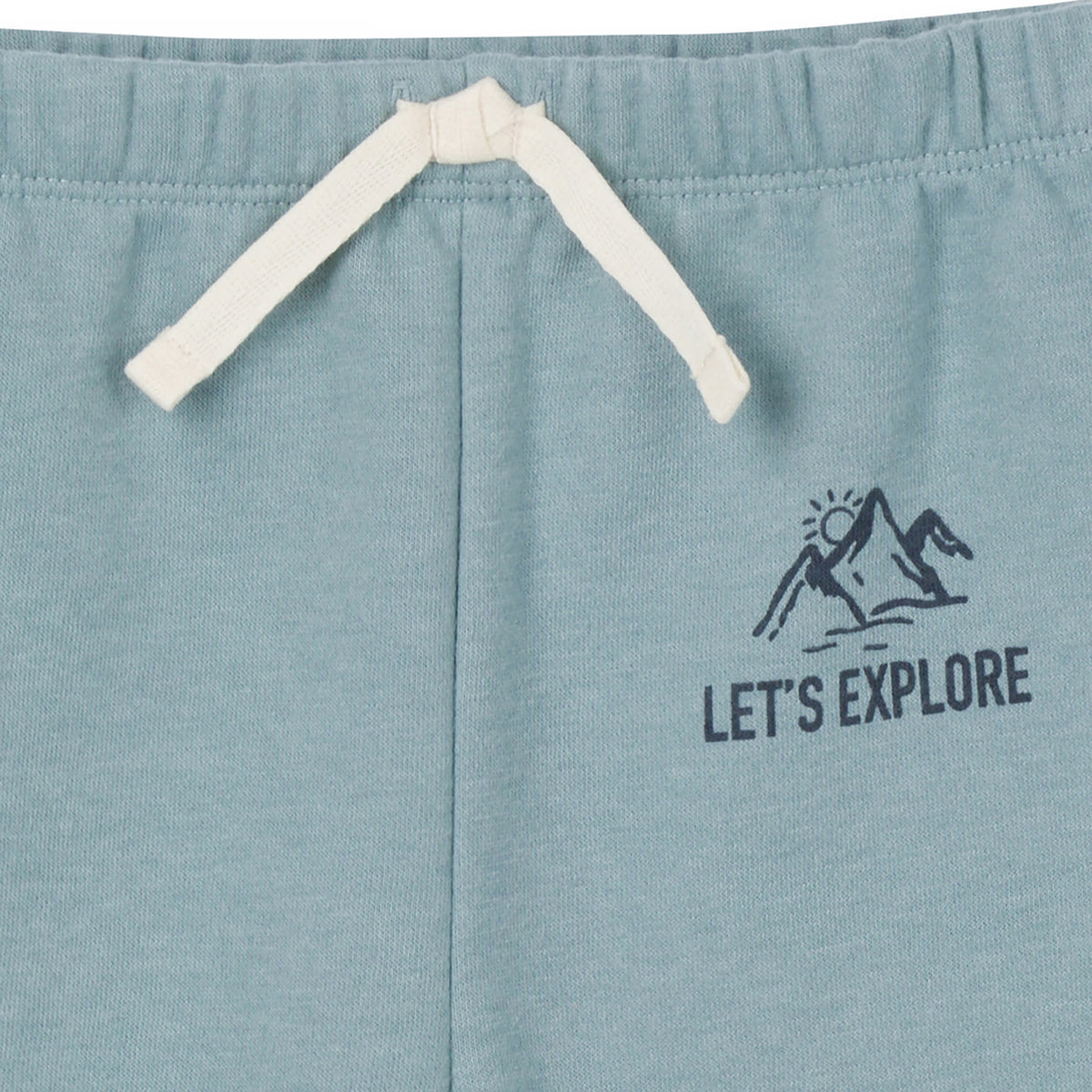 2-Piece Baby & Toddler Boys Medium Blue Fleece Set, view 6