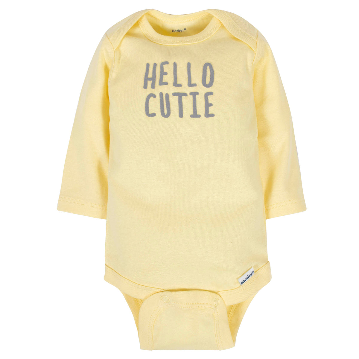 6-Pack Baby Neutral Sheep Long Sleeve Onesies Bodysuits, view 2