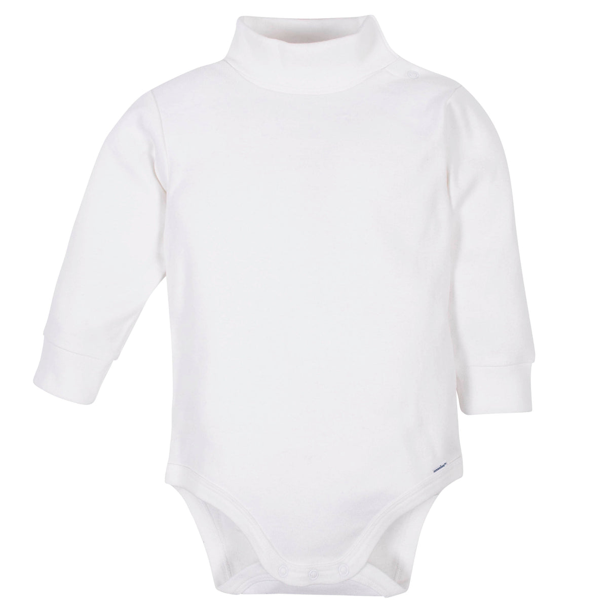 2-Pack Neutral White Long Sleeve Turtlenecks, view 2
