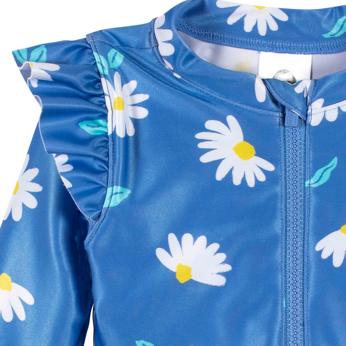 Baby & Toddler Girls Darling Daisy Rash Guard, view 3