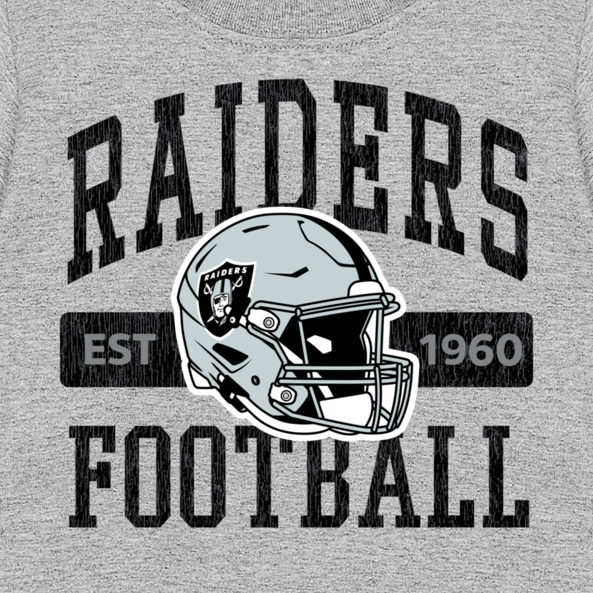 Infant & Toddler Boys Raiders Short Sleeve Tee Shirt, view 2