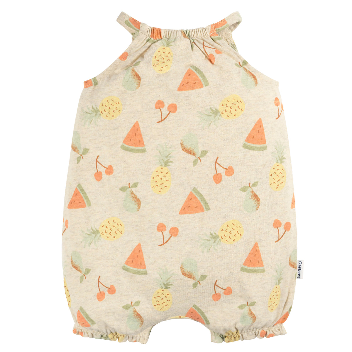 2-Pack Baby Girls Fruit Romper, view 2
