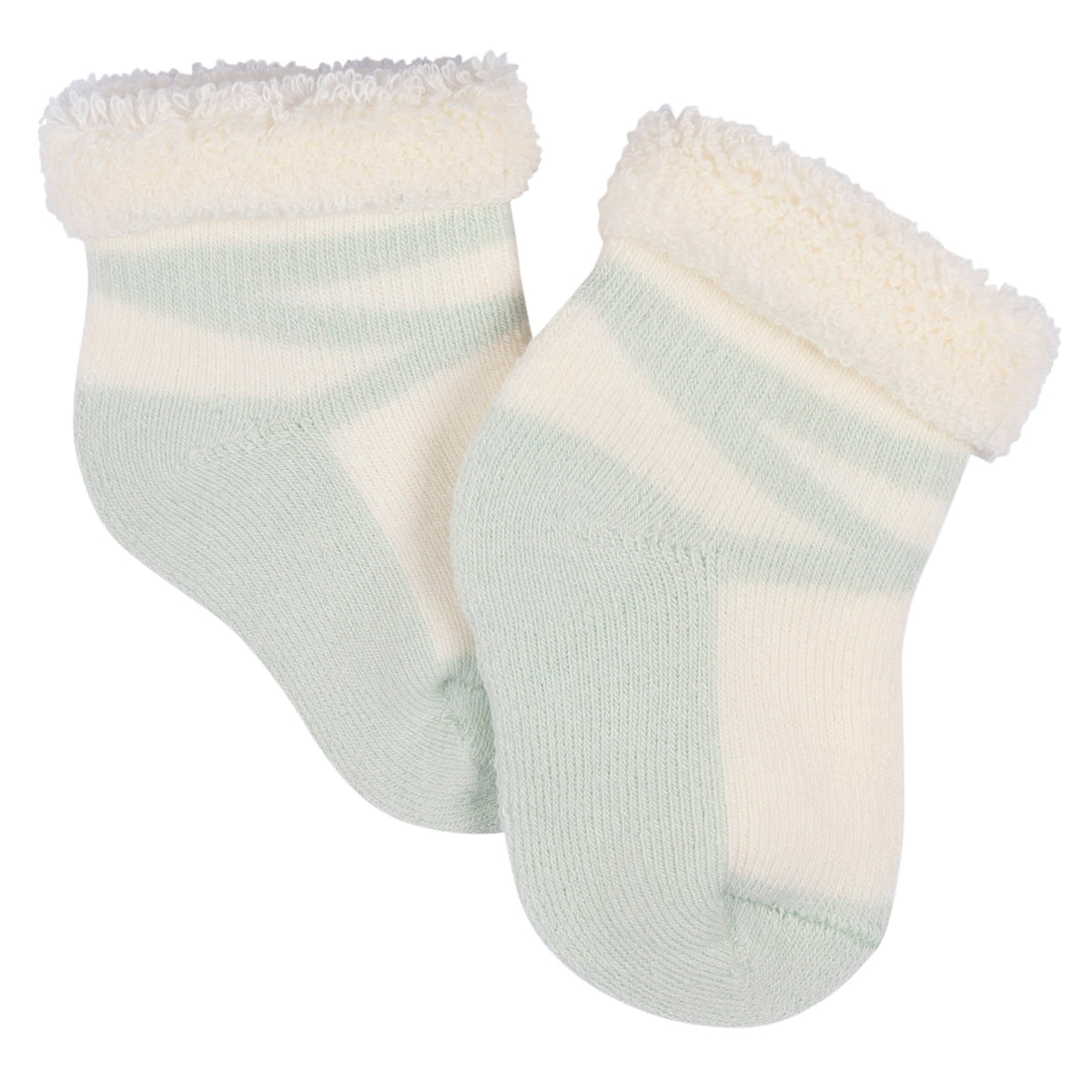 6-Pack Baby Girls Wildflower Bootie Socks, view 3