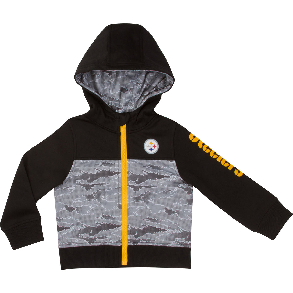 NFL Toddler Boys Steelers Hooded Fleece Jacket
