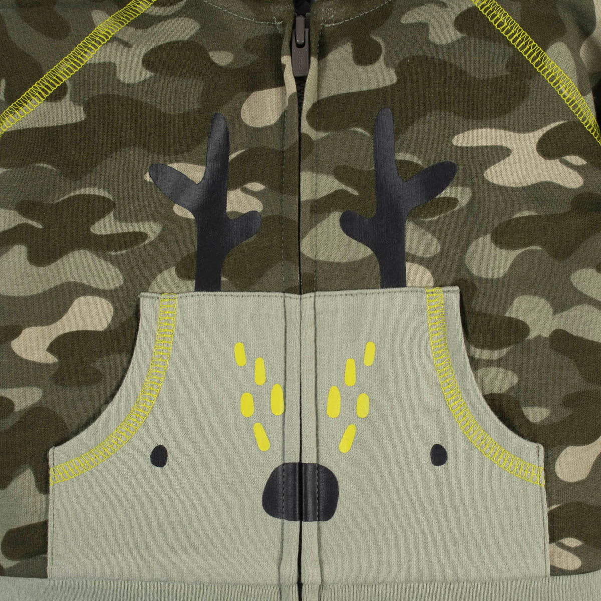 2-Piece Baby & Toddler Boys Deer Hoodie & Active Pant Set, view 4