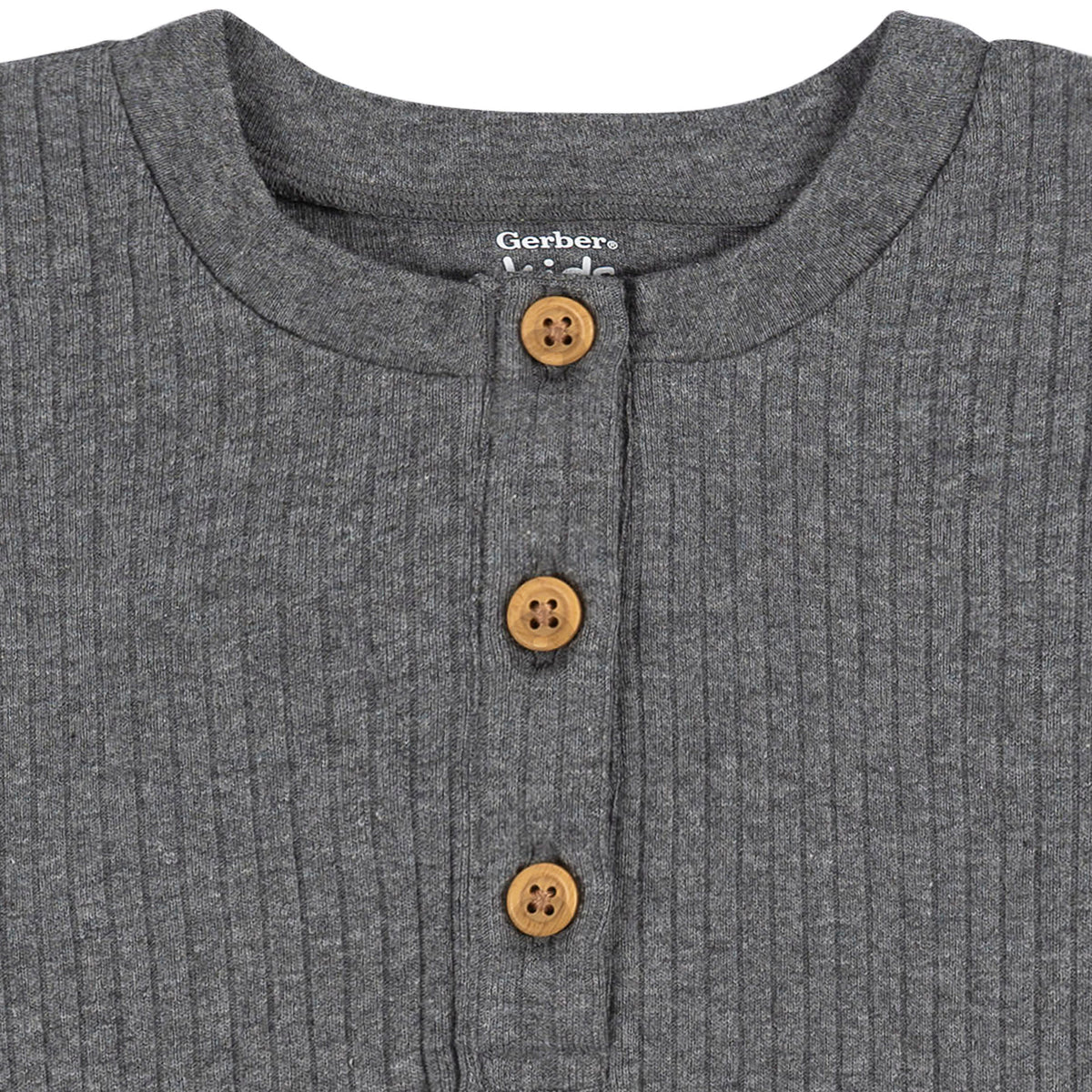 3-Pack Infant and Toddler Boys Anchor Henley T-Shirts, view 5
