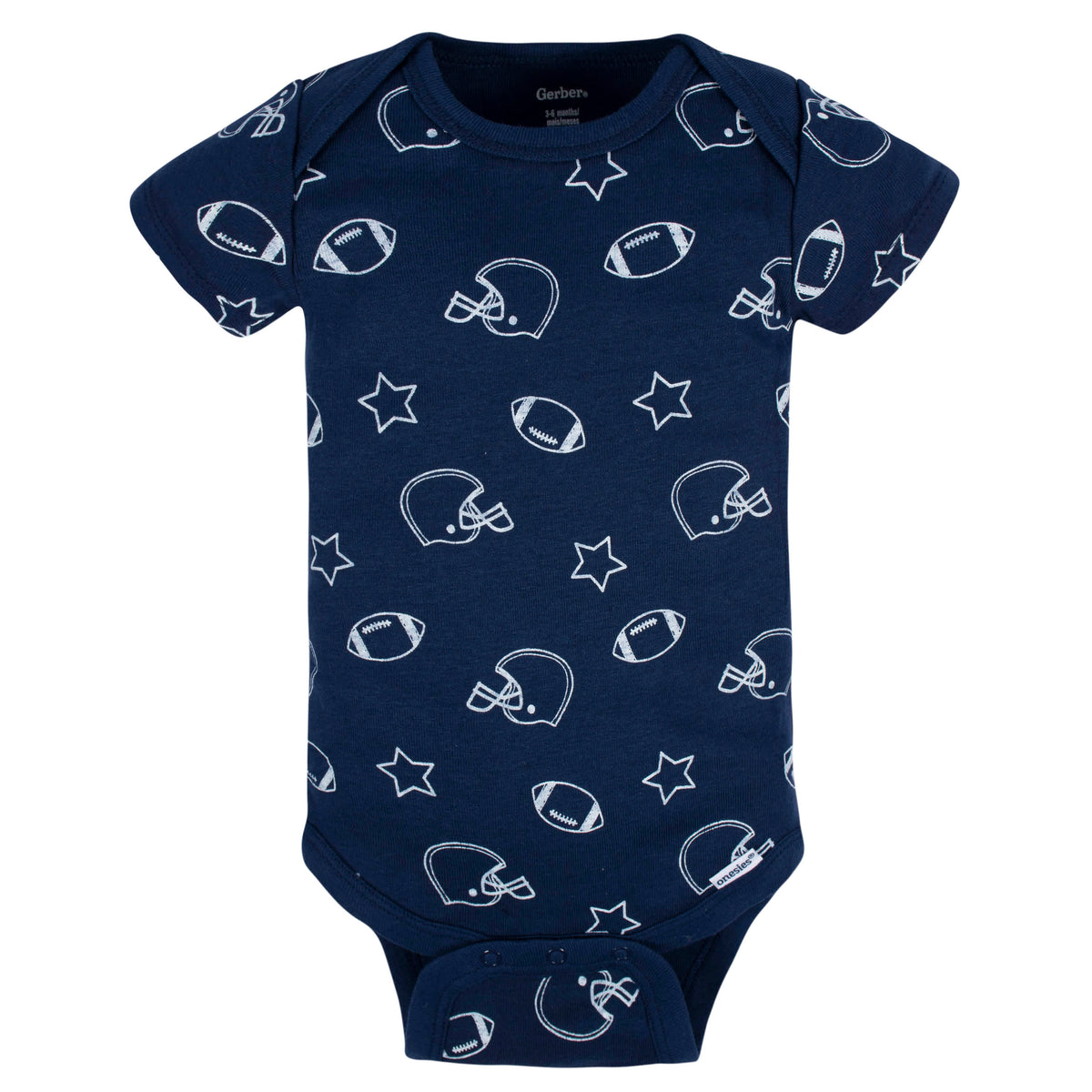 5-Pack Baby Boys All Star Onesies Bodysuits, view 3