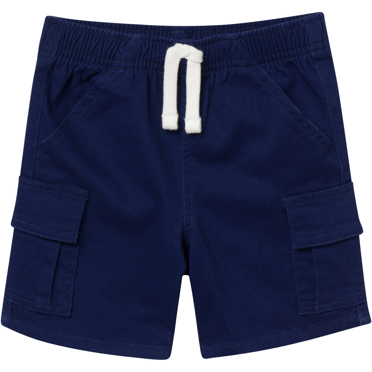 Infant & Toddler Boys Navy Twill Shorts