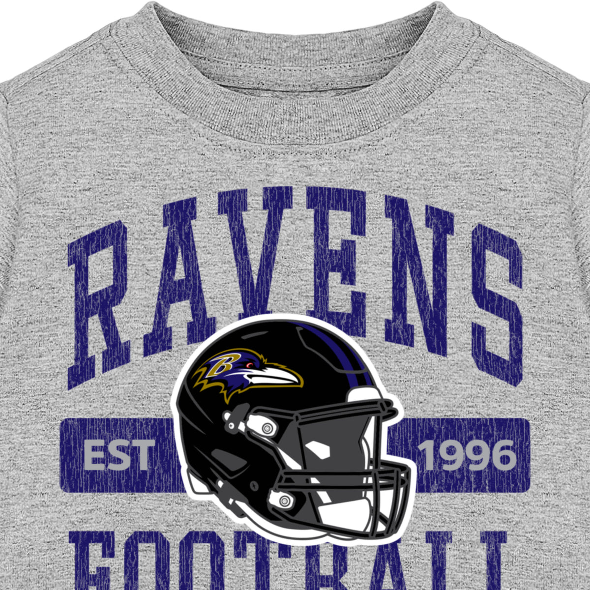 Infant & Toddler Boys Ravens Short Sleeve Tee Shirt, view 4