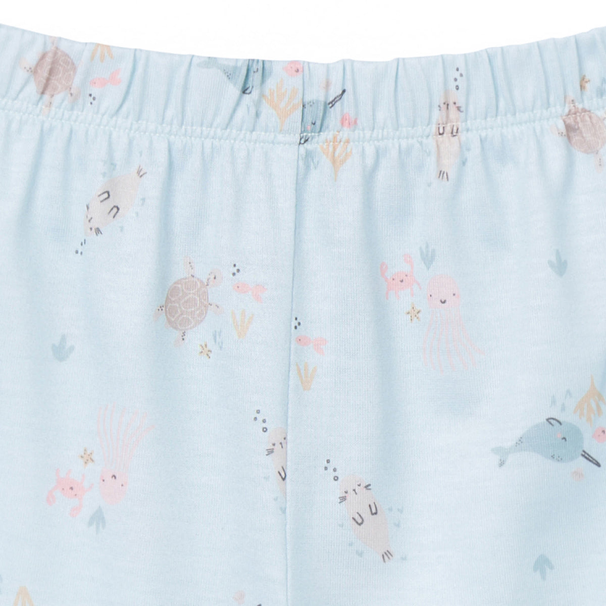 2-Piece Toddler Girls Sea Pajama Set, view 5
