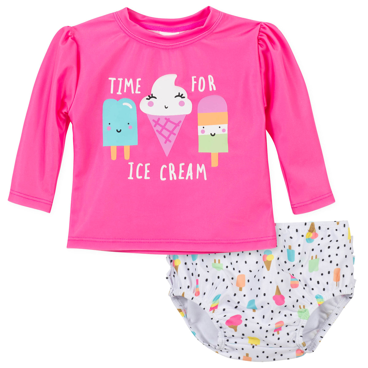 2-Piece Girls Frozen Treats Swim Set
