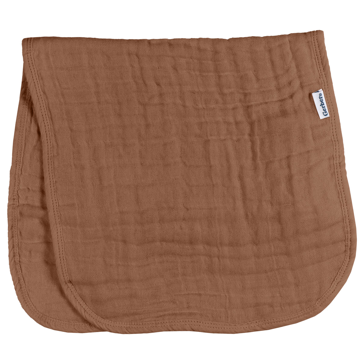 6-Pack Baby Neutral Multi Browns Muslin Burpcloth, view 7
