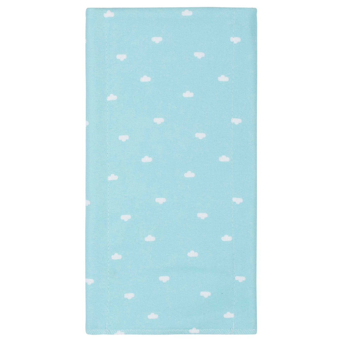 8-Pack Baby Neutral Hugs Flannel Burp Cloths, view 3