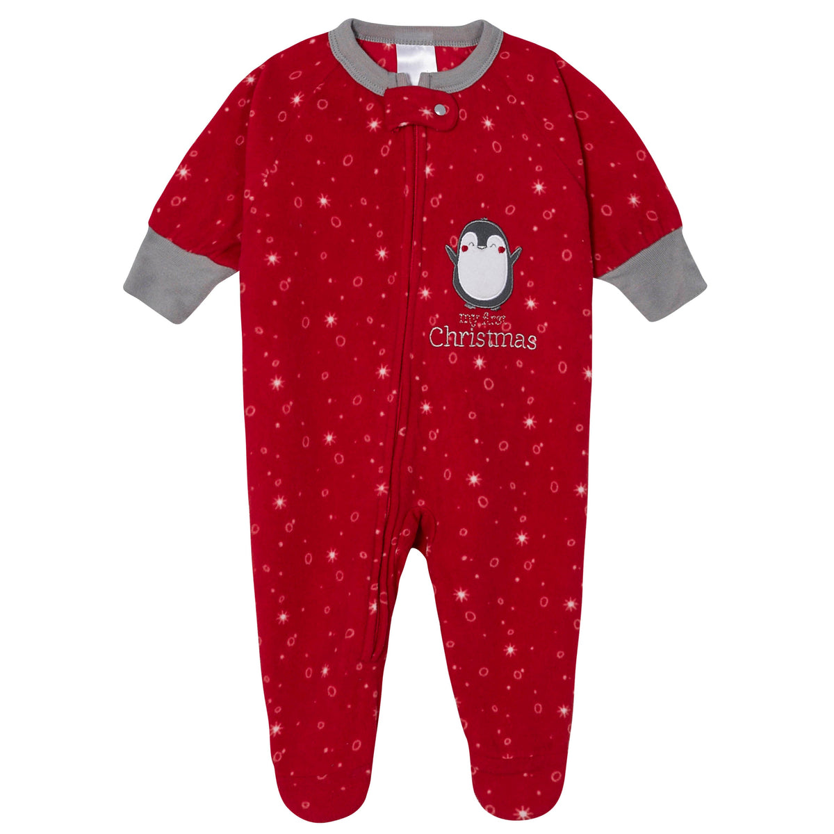 Baby Boys Penguin Holiday Blanket Sleeper