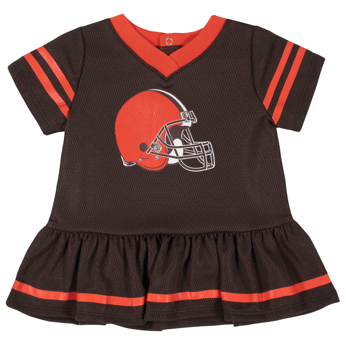 2-Piece Cleveland Browns Dress and Diaper Cover Set, view 2